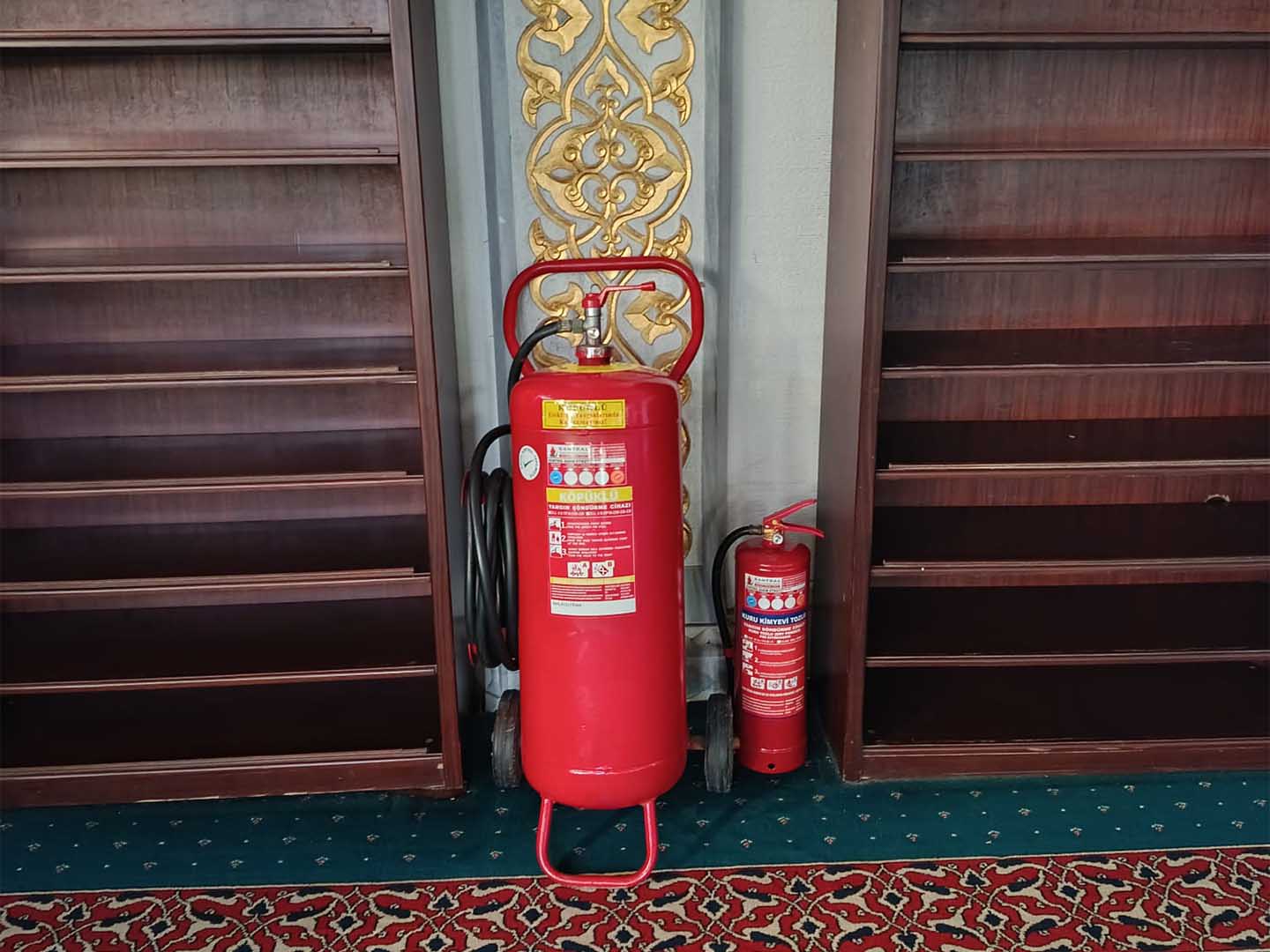 25 Kg yangın tüpü