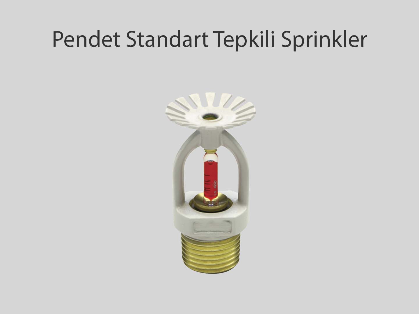 Pendet Standart Tepkili Sprinkler